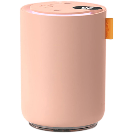 Dual Spray Nozzle Aroma Diffuser Humidifier 3 Levels Agjustable Mist Modes with B-attery Cell Volume Display 500ML Big Capacity Water T-ank USB Type