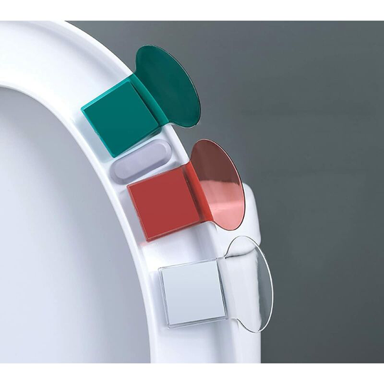 9pcs Toilet Lid/Seat Lift Handle Seat Cover Lift Toilet Seat Holder Lifting Tools Bathroom Accessories for Home, Office, Hotel, More Sanitary
