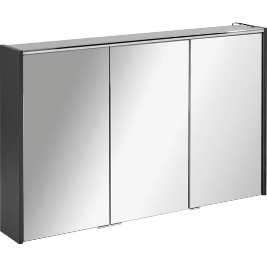 Denver 110cm x 68cm Mirrored Cabinet with LED Lighting