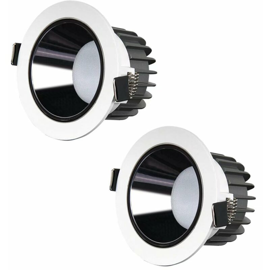 Built-in bathroom spin of bathroom lighting led waterproof 2 pieces 80mm-