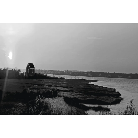Shore Panorama VI - Wrapped Canvas Photograph