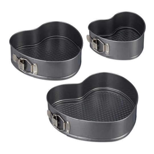 Wisniewski Non-Stick Novelty 3 Piece Baking Tin Set
