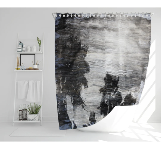 Romanzi Polyester Shower Curtain Set
