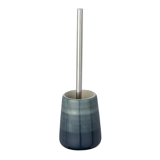 Pottery Free-Standing Toilet Brush and Holder