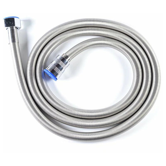 Perleraregb - 1.5 m spring tube, shower pipe, shower tube, stainless steel stainless steel pipe for high pressure water heater
