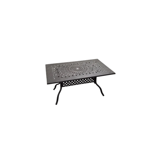 Antoneisha Rectangular 6 - Person 150Cm L Outdoor Dining Table