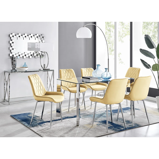 Wapello 6 - Person Dining Set