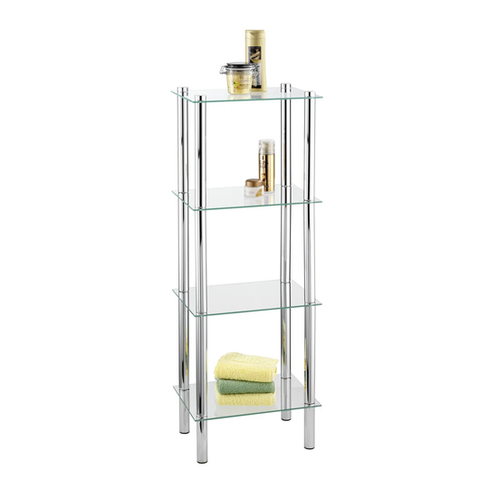 Yago 40cm x 104cm Bathroom Shelf