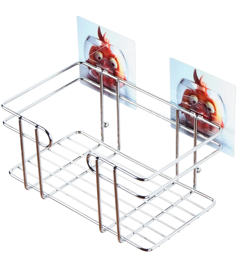 Antwaun Hanging Stainless Steel Shower Basket