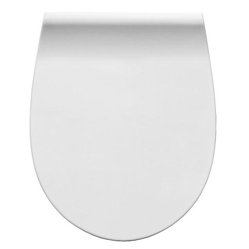 Bemis 2070PB Naples Ultra-Fix Round White Soft Close Toilet Seat