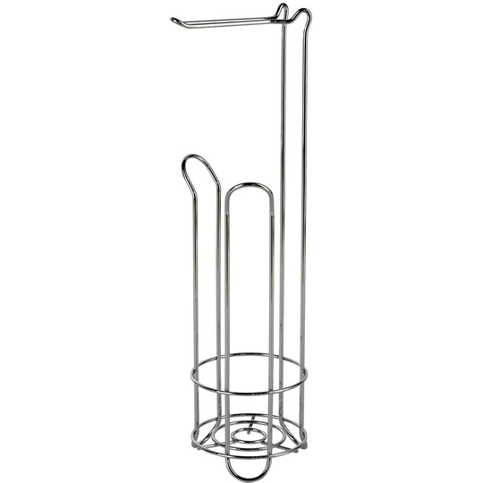 Swan Toilet Roll & Spare Roll Combo - Chrome