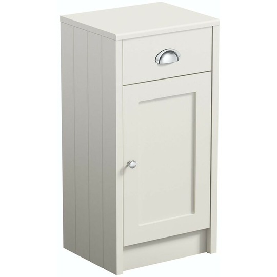 Dulwich ivory storage unit 800 x 400mm - Ivory - Orchard