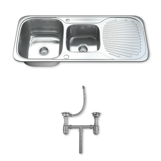 108cm x 48cm Kitchen Sink