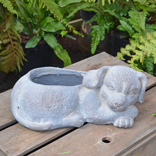Georgina Resin Statue Planter