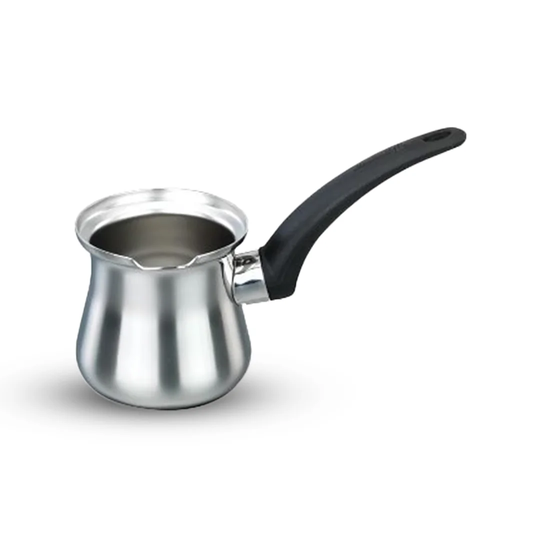 Symple Stuff Stainless Steel Turkish Coffee Pot Warmer Melting Pot - Capacity: Copper Bottom 450Ml