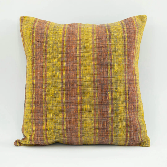 Devaney Indoor / Outdoor Striped Square Scatter Cushion Cover