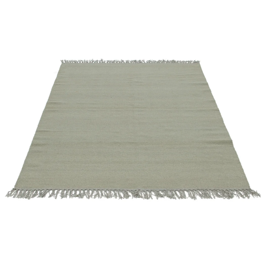 Cedartown Ubique Handwoven Wool Light Green Rug