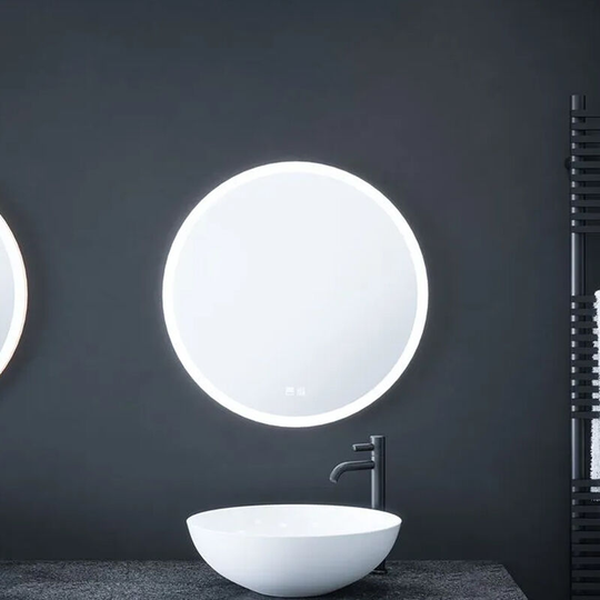 Sudbury Round Tunable Illuminated led Mirror Touch Sensor Dimmable