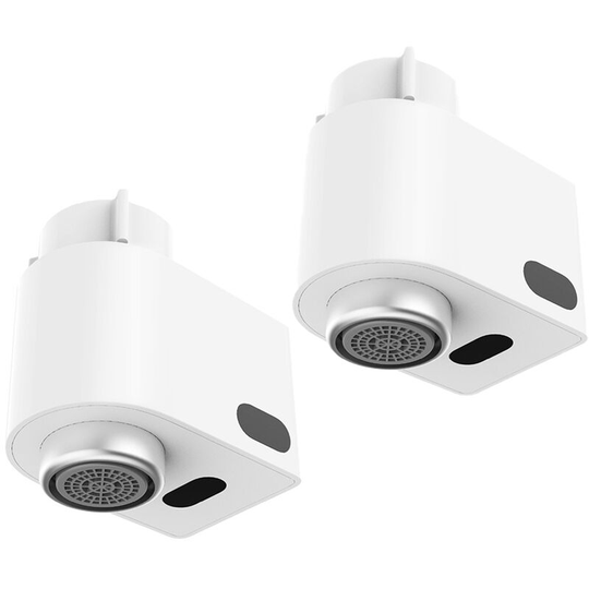 Perlerare - Smart Sensor Touchless Faucet Adapter Kitchen Bathroom Faucet Automatic Infrared Sensor with Overflow Protection-2