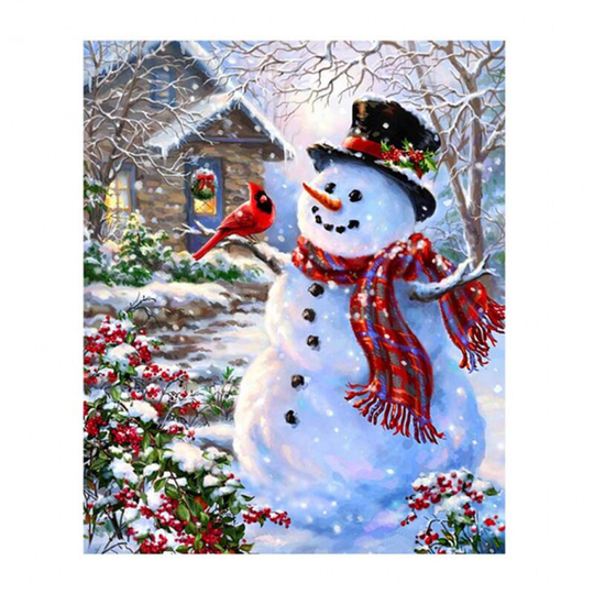 5D Christmas Diamond Painting Kits 12 x 16 inch G52 for Adults diy Full Drill Art Blue Daisy Bathtub Picture, Diamond Art Rhinestones Home Wall Decor