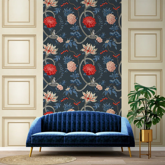 Lamarr 10.05m x 53cm Matte Wallpaper Roll