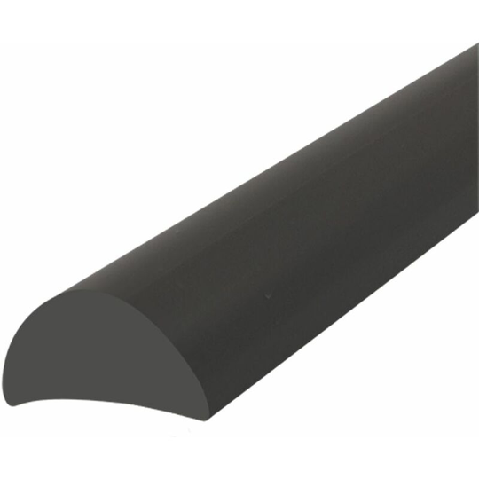 Shower Door Threshold Strip | Wetroom Barrier | Stick to Floor/Tray | Rigid Acrylic Material | Grey Finish | SEAL055G (90cm) - Grey