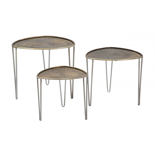 Maxville 3 Piece Nest of Tables