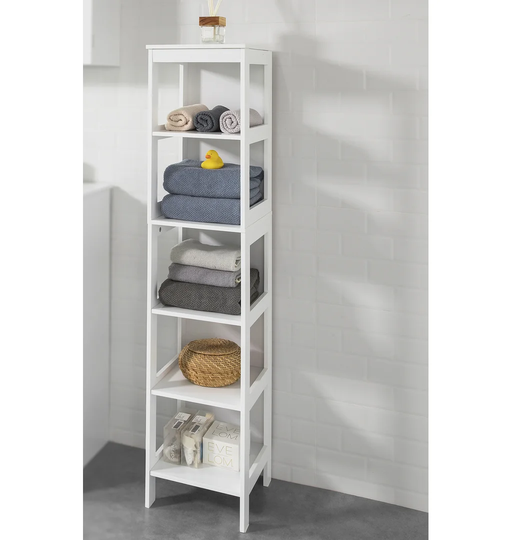 Jewett 30cm x 139cm Free-Standing Bathroom Shelves