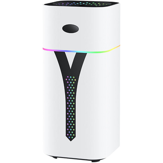 Asupermall - Personal Colorful Mist Humidifier Essential Oil Diffuser 420mL Portable usb Humidifier with Auto-Off 2 Mist Modes Cool Air Humidifier