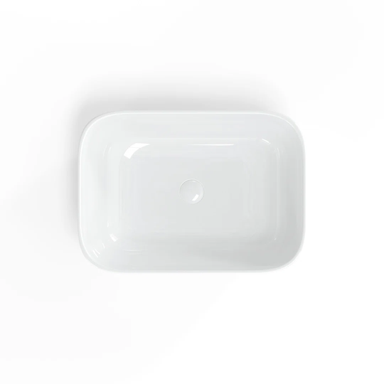 Infinitio Freestanding Basin 45,5X32,5 Cm, Without Overflow, White Gloss (9F15A45FDBF0469E98C86CE8E1CCBD12)