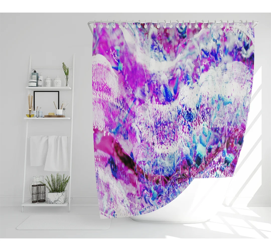 Diminic Polyester Shower Curtain Set