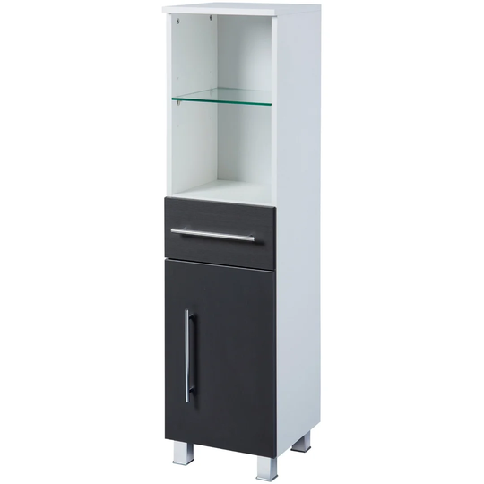 Dhanwati 33cm W x 121cm H x 32cm D Tall Bathroom Cabinet
