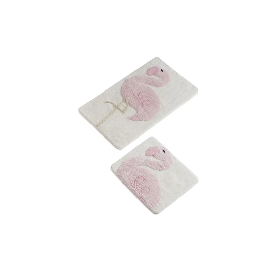 Viesvile 2 Piece set Rectangle Bathmat