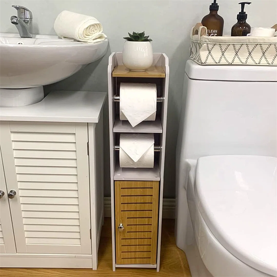 Ioli Freestanding Toilet Roll Holder