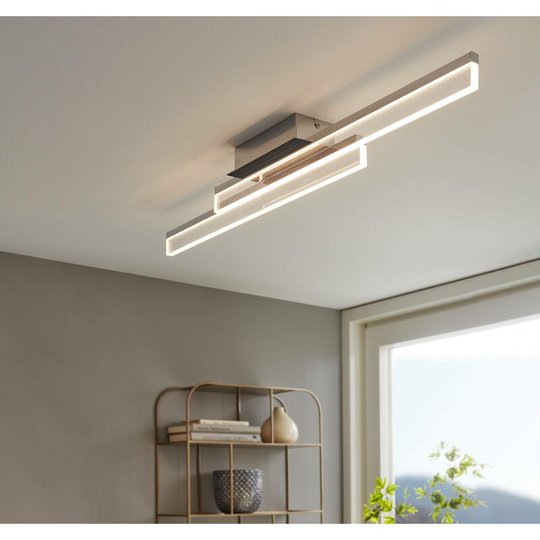 Eglo - Palmital Chrome Steel Clear led Wall Light - chrome
