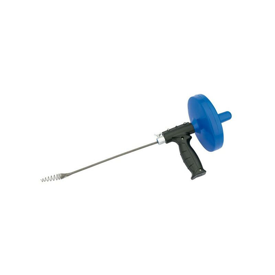 7.6m Meter Flexible Extension Coil Drain Plug Hole Shower Sink Unblocker - Draper