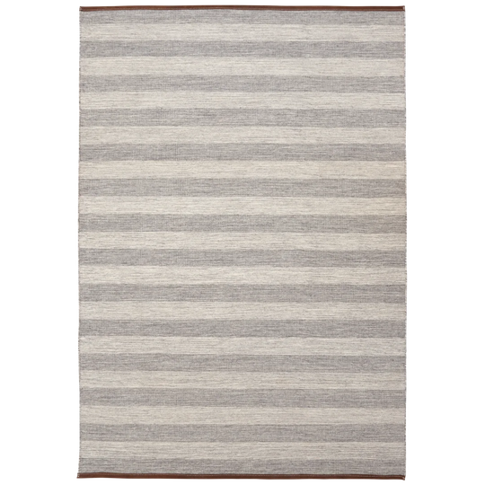 Hopewell Handmade Kilim Wool Grey Rug