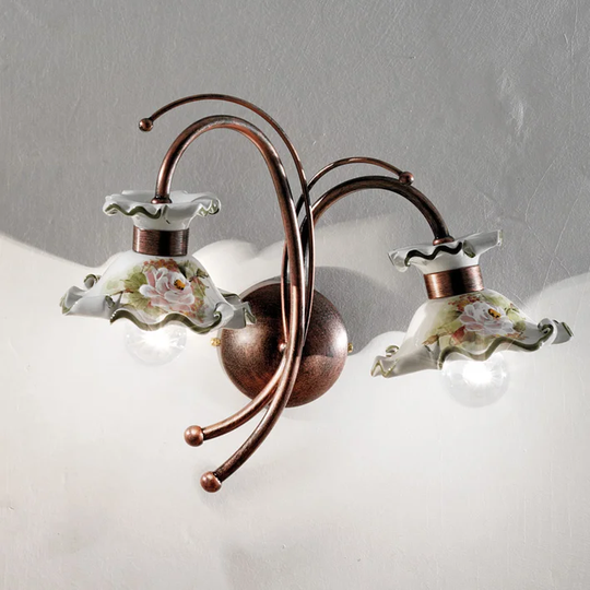 Marystone 2-Light Armed Sconce