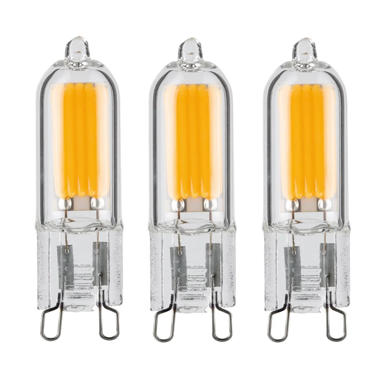 2W G9 LED Capsule Light Bulb (Set of 3)