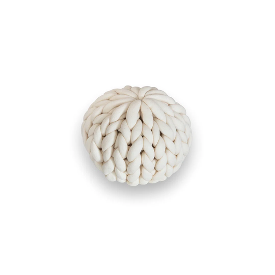 Epling 43Cm Wide Wool Tufted Round Pouffe Ottoman