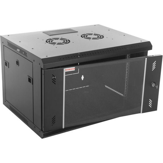 Rackmatic - Server rack cabinet 19 inch 6U 600x450x370mm wallmount SOHORack by