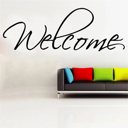 Welcome Wall Sticker