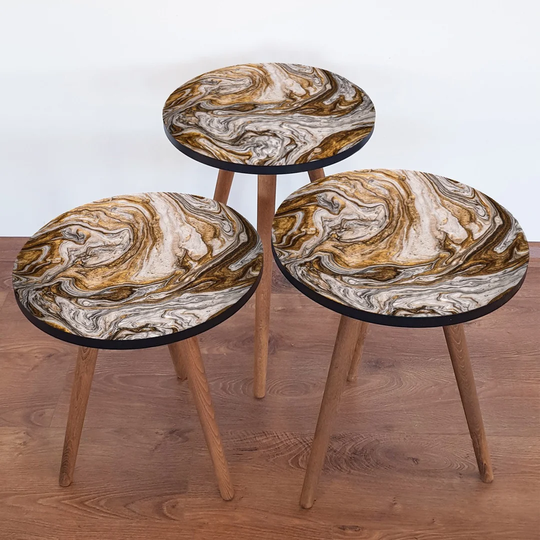 Audet 3 Piece Nest of Tables