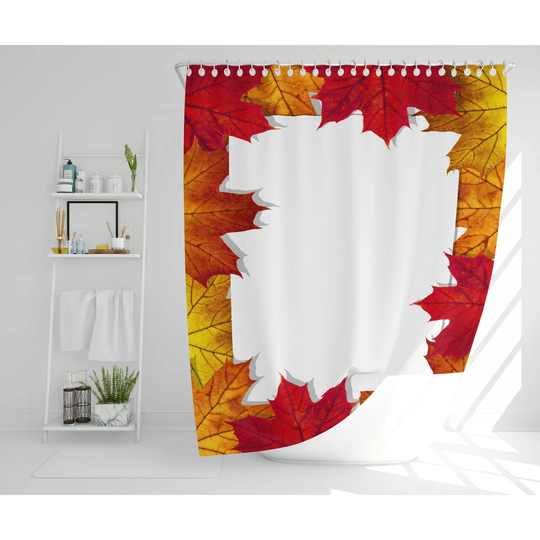 Pomonok Polyester Single Shower Curtain