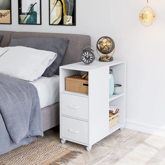 Lakeita 2 Drawer Vertical Filing Cabinet