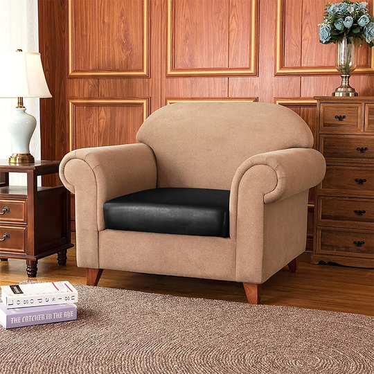PU Waterproof Soft Stretchy Box Cushion Armchair Slipcover