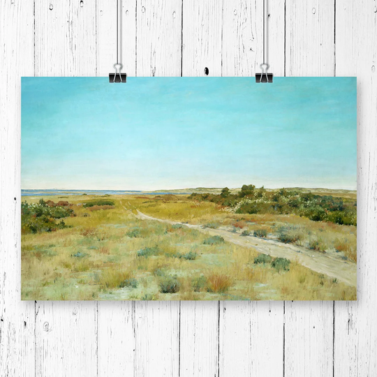 'First Touch of Autumn' by William Chase Painting Print