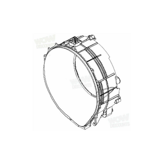 Drum Front for Export Washing Machine Equivalent to C00144135 - 0