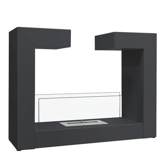 Kishmore Symple Stuff 77Cm W Bio Ethanol Fire