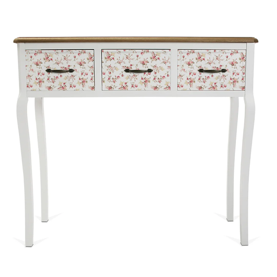 Maggie 90Cm Solid Wood Console Table